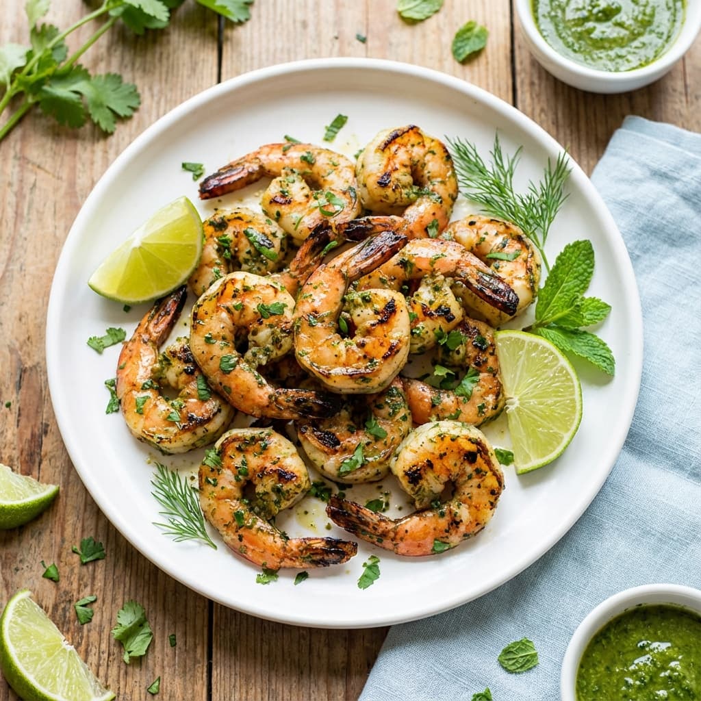 Grilled Cilantro Lime Shrimp