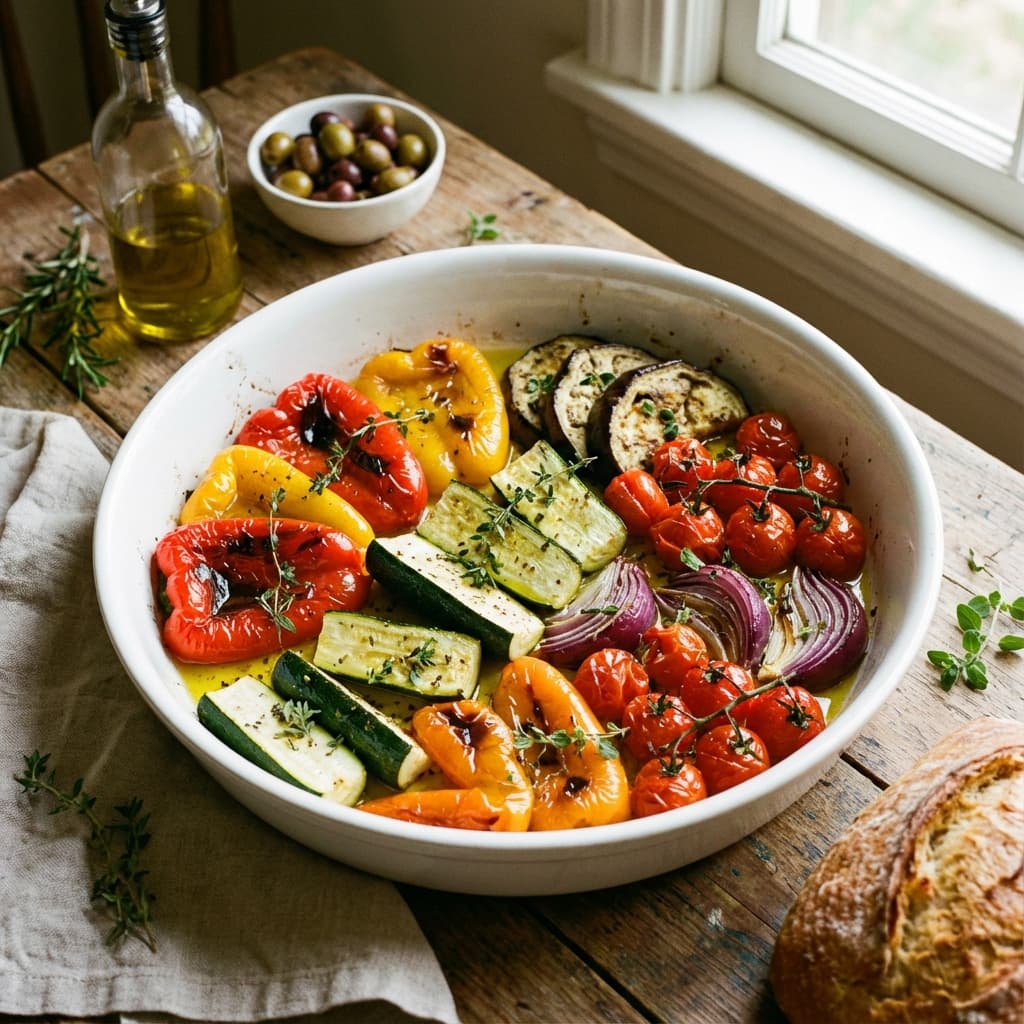 Mediterranean Roasted Vegetables